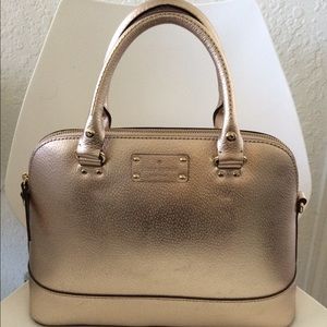 Kate Spade Rose Gold Dome Purse